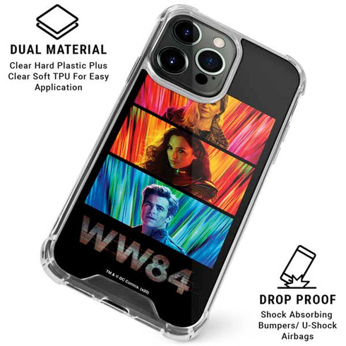 Wonder Woman 1984 (2020) Characters Poster iPhone 16 Pro Max Clear Case