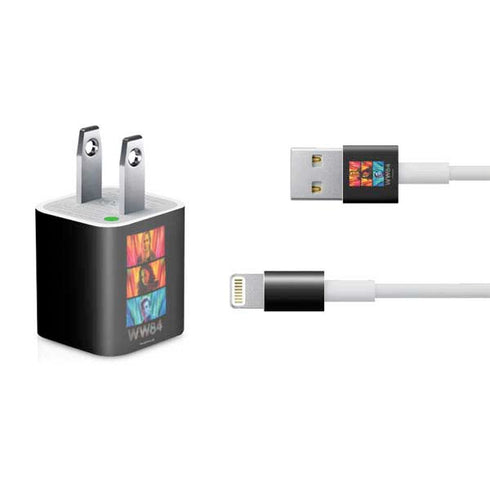 Wonder Woman 1984 (2020) Characters Poster iPhone Charger (5W USB) Skin