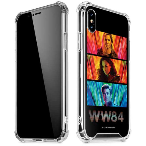 Wonder Woman 1984 (2020) Characters Poster iPhone X/XS Clear Case