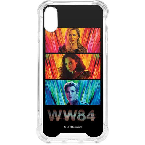 Wonder Woman 1984 (2020) Characters Poster iPhone XS Clear Case