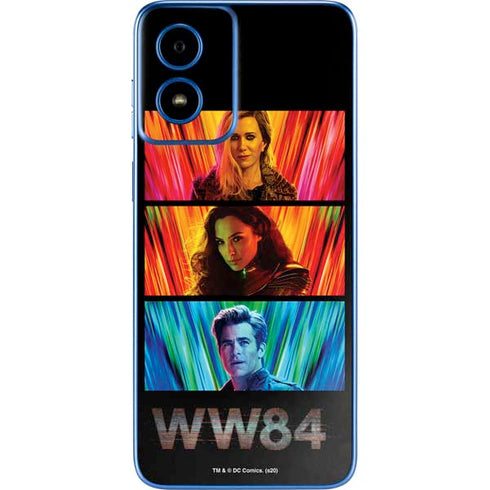 Wonder Woman 1984 (2020) Characters Poster Moto G Play 4G (2024) Skin
