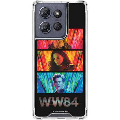 Wonder Woman 1984 (2020) Characters Poster Moto G Play 5G (2025) Clear Case