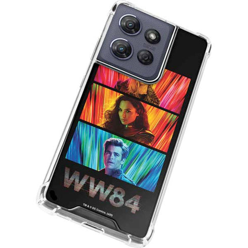 Wonder Woman 1984 (2020) Characters Poster Moto G Power 5G (2025) Clear Case