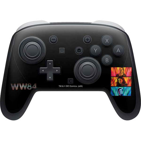 Wonder Woman 1984 (2020) Characters Poster Nintendo Switch 2 (2025) Pro Controller Skin