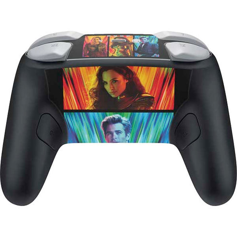 Wonder Woman 1984 (2020) Characters Poster Nintendo Switch 2 (2025) Pro Controller Skin