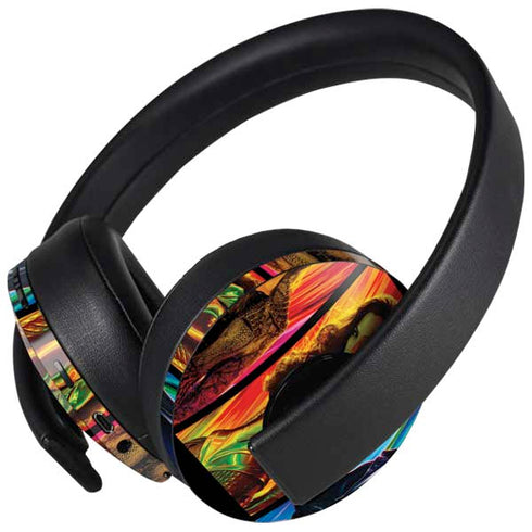 Wonder Woman 1984 (2020) Characters Poster PlayStation 4 Gold Wireless Headset Skin