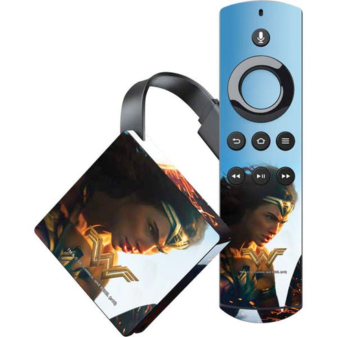 DC Comics Wonder Woman Action Pose Poster Amazon Fire TV Skin