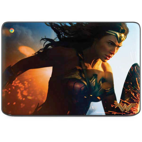 DC Comics Wonder Woman Action Pose Poster HP Chromebook Skin