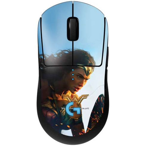 DC Comics Wonder Woman Action Pose Poster G Pro Wireless Gaming Mouse Skin