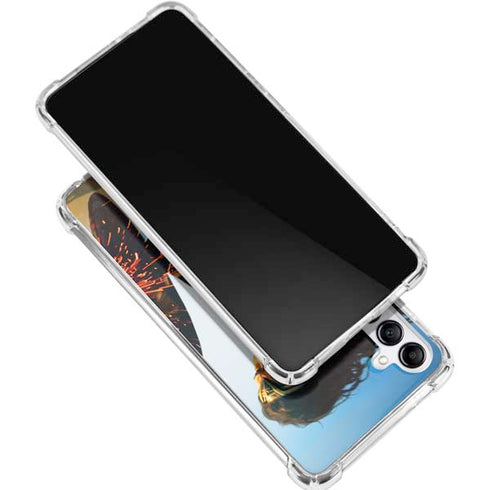 DC Comics Wonder Woman Action Pose Poster Gabb Phone 4 Clear Case