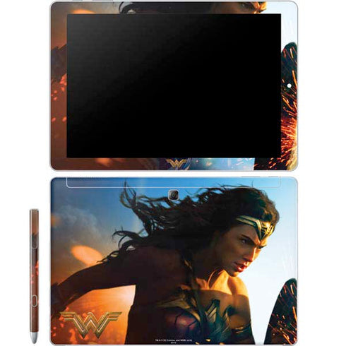 DC Comics Wonder Woman Action Pose Poster Galaxy Book 12in Skin
