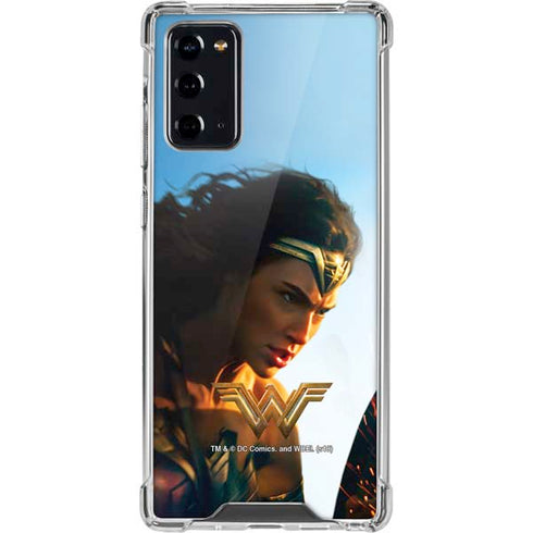 DC Comics Wonder Woman Action Pose Poster Galaxy Note20 5G Clear Case