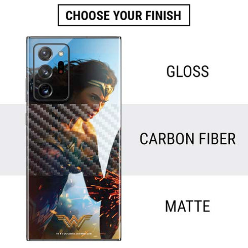 DC Comics Wonder Woman Action Pose Poster Galaxy Note20 Ultra 5G Skin