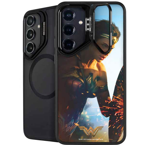 DC Comics Wonder Woman Action Pose Poster Galaxy S24 Kickstand Case