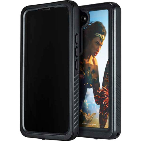 DC Comics Wonder Woman Action Pose Poster Galaxy S24 Plus Waterproof Case