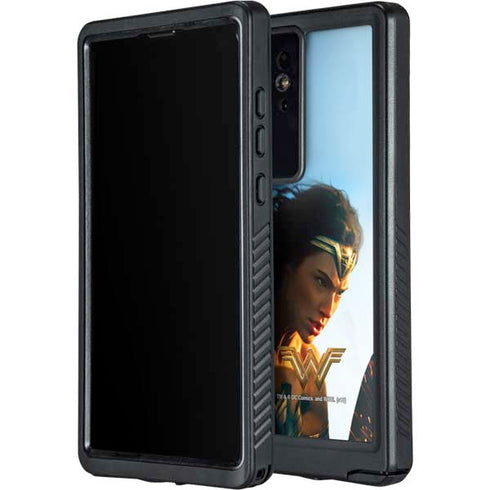 DC Comics Wonder Woman Action Pose Poster Galaxy S24 Ultra Waterproof Case