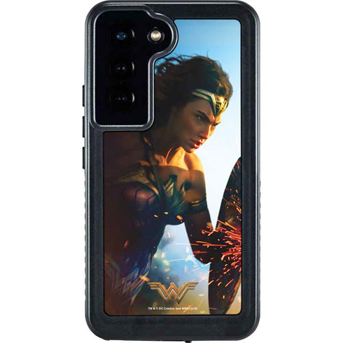 DC Comics Wonder Woman Action Pose Poster Galaxy S24 Waterproof Case