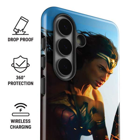 DC Comics Wonder Woman Action Pose Poster Galaxy S26 Impact Case