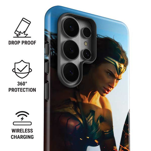 DC Comics Wonder Woman Action Pose Poster Galaxy S26 Ultra Impact Case