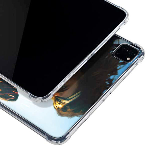 DC Comics Wonder Woman Action Pose Poster iPad Pro 11in (2024) Clear Case