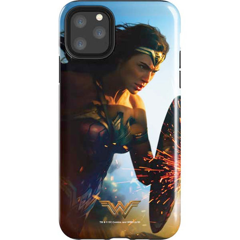 DC Comics Wonder Woman Action Pose Poster iPhone Cases