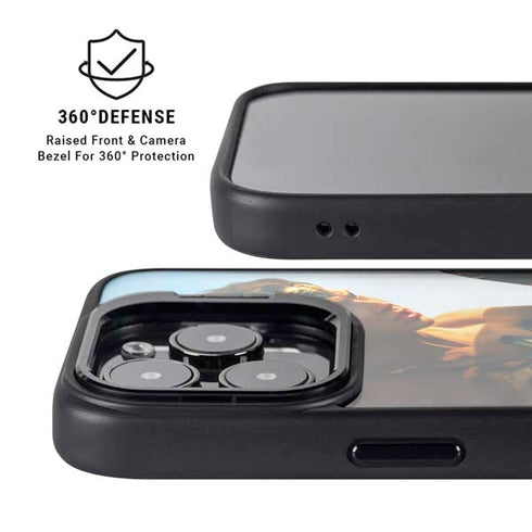 DC Comics Wonder Woman Action Pose Poster iPhone 15 Pro Max Kickstand Case