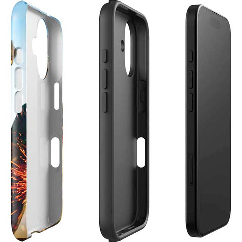 DC Comics Wonder Woman Action Pose Poster iPhone 16 Impact Case