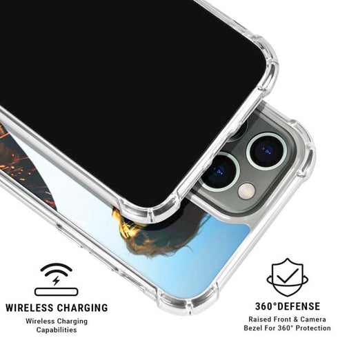 DC Comics Wonder Woman Action Pose Poster iPhone 16 Pro Max Clear Case