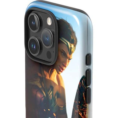 DC Comics Wonder Woman Action Pose Poster iPhone 16 Pro Max Impact Case
