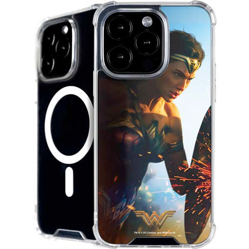 DC Comics Wonder Woman Action Pose Poster iPhone 16 Pro Max MagSafe Case