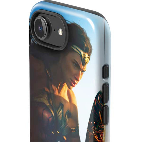 DC Comics Wonder Woman Action Pose Poster iPhone 16e Impact Case
