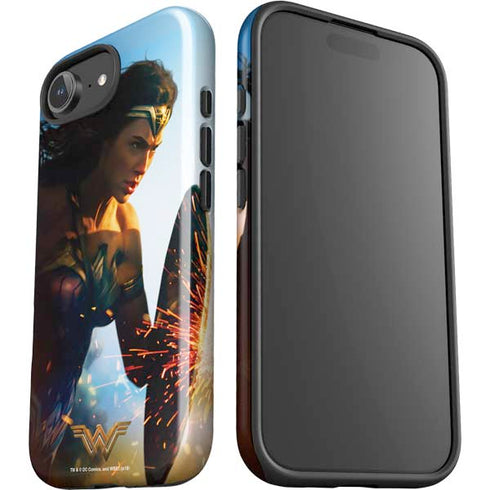 DC Comics Wonder Woman Action Pose Poster iPhone 16e Impact Case