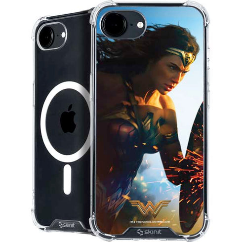DC Comics Wonder Woman Action Pose Poster iPhone 16e MagSafe Case