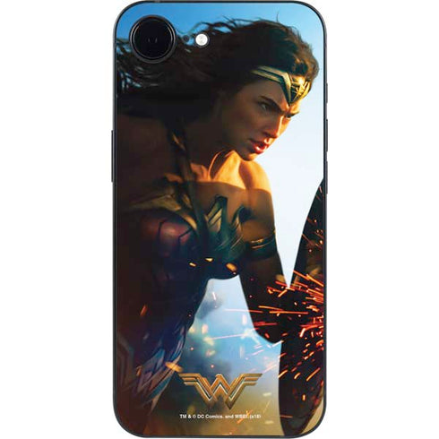 DC Comics Wonder Woman Action Pose Poster iPhone 16e Skin