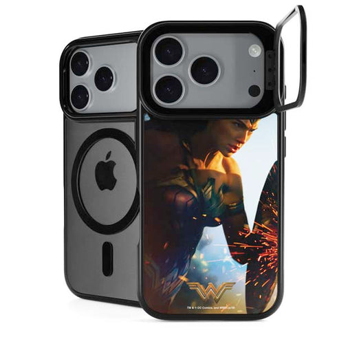 DC Comics Wonder Woman Action Pose Poster iPhone 18 Pro Kickstand Case