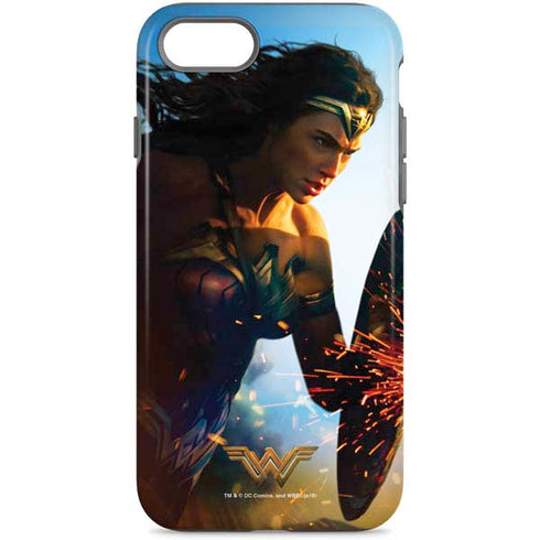 DC Comics Wonder Woman Action Pose Poster iPhone Cases