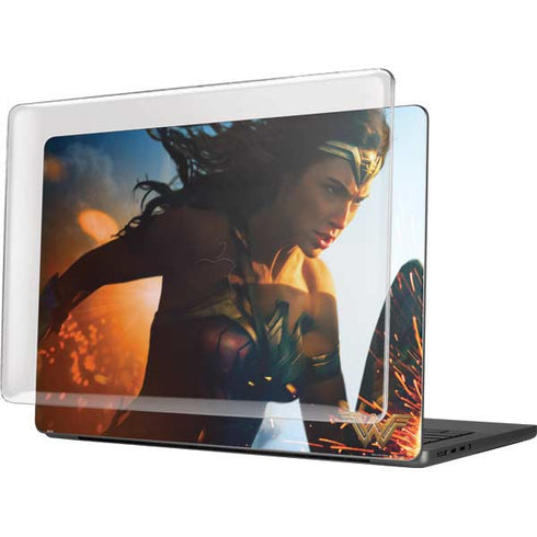 DC Comics Wonder Woman Action Pose Poster MacBook Pro 14in (2021-24) Case plus Skin