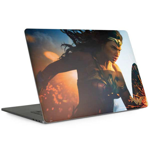 DC Comics Wonder Woman Action Pose Poster MacBook Skins