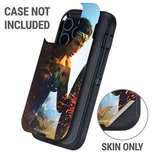 DC Comics Wonder Woman Action Pose Poster Otterbox Defender iPhone Skin