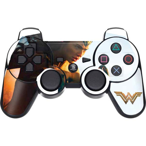 DC Comics Wonder Woman Action Pose Poster PS3 Dual Shock wireless controller Skin