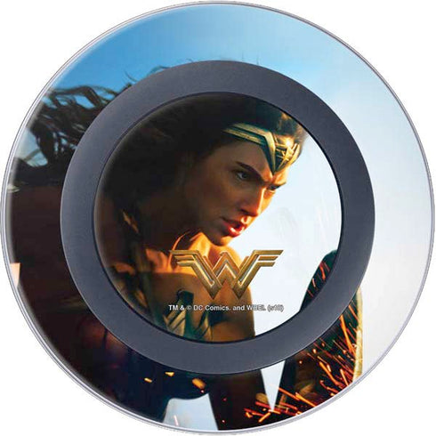 DC Comics Wonder Woman Action Pose Poster Wireless Charger Skin