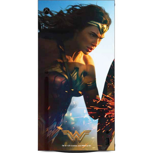 DC Comics Wonder Woman Action Pose Poster XBox Series X Digital Edition Console Skin