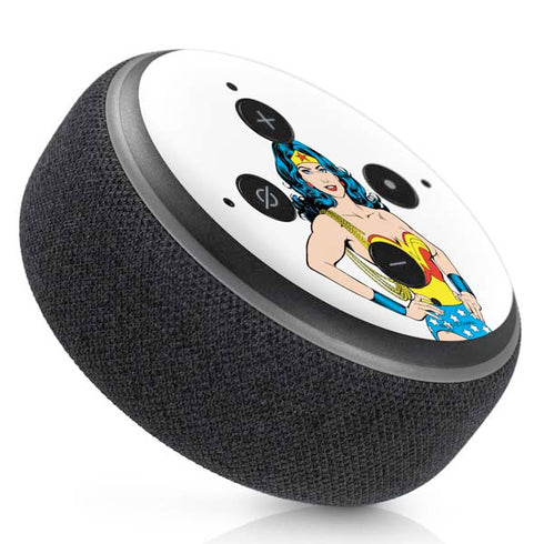 DC Comics Wonder Woman Classic Art Pose Amazon Echo Dot Skin