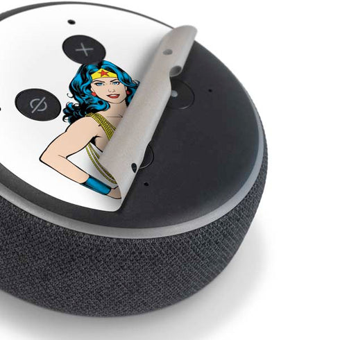 DC Comics Wonder Woman Classic Art Pose Amazon Echo Dot Skin