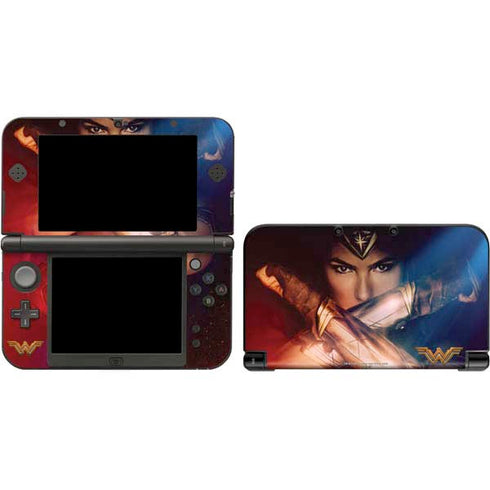 DC Comics Wonder Woman Profile Character Poster Nintendo Skins