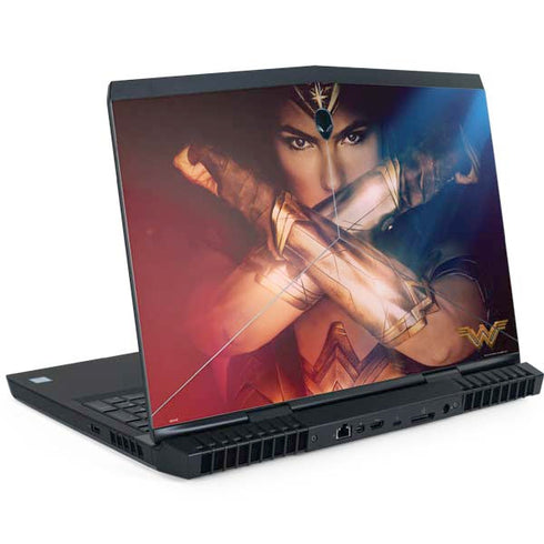 DC Comics Wonder Woman Profile Character Poster Dell Alienware Skin
