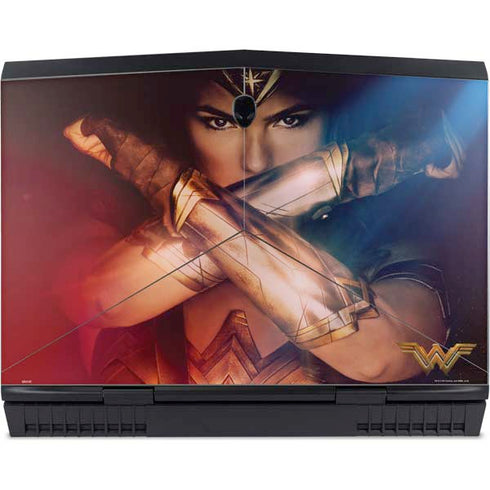 DC Comics Wonder Woman Profile Character Poster Dell Alienware Skin