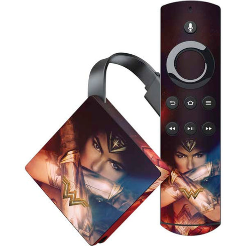 DC Comics Wonder Woman Profile Character Poster Amazon Fire TV Skin