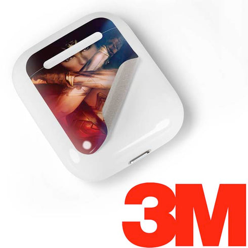 DC Comics Wonder Woman Profile Character Poster Apple AirPods Skin