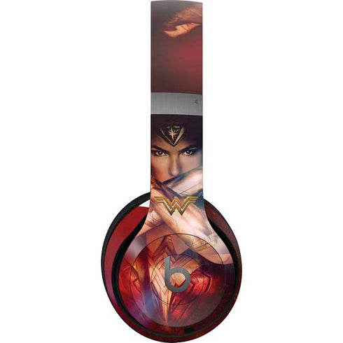 DC Comics Wonder Woman Profile Character Poster Beats Solo 4 Wireless Headphones Skin